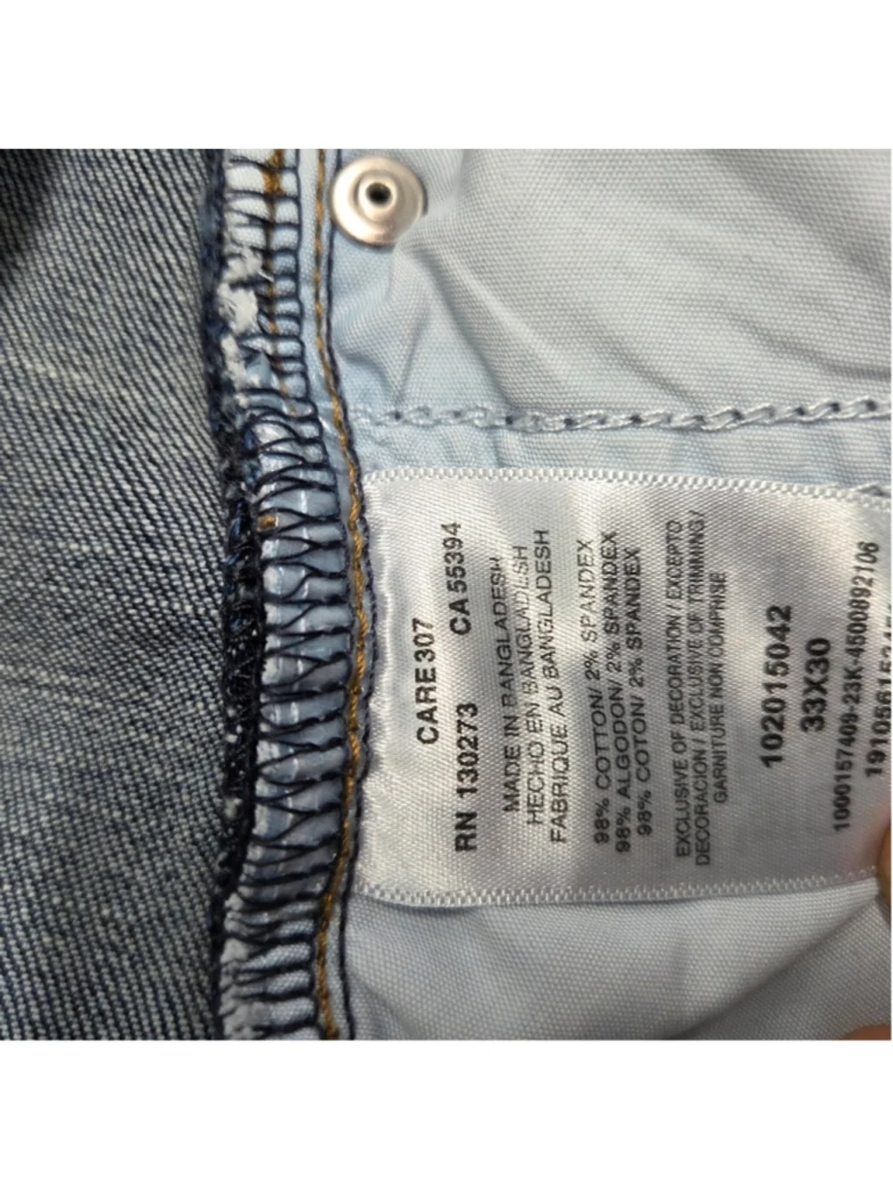 Lee Men's Classic Straight Jeans Size Waist 33x30